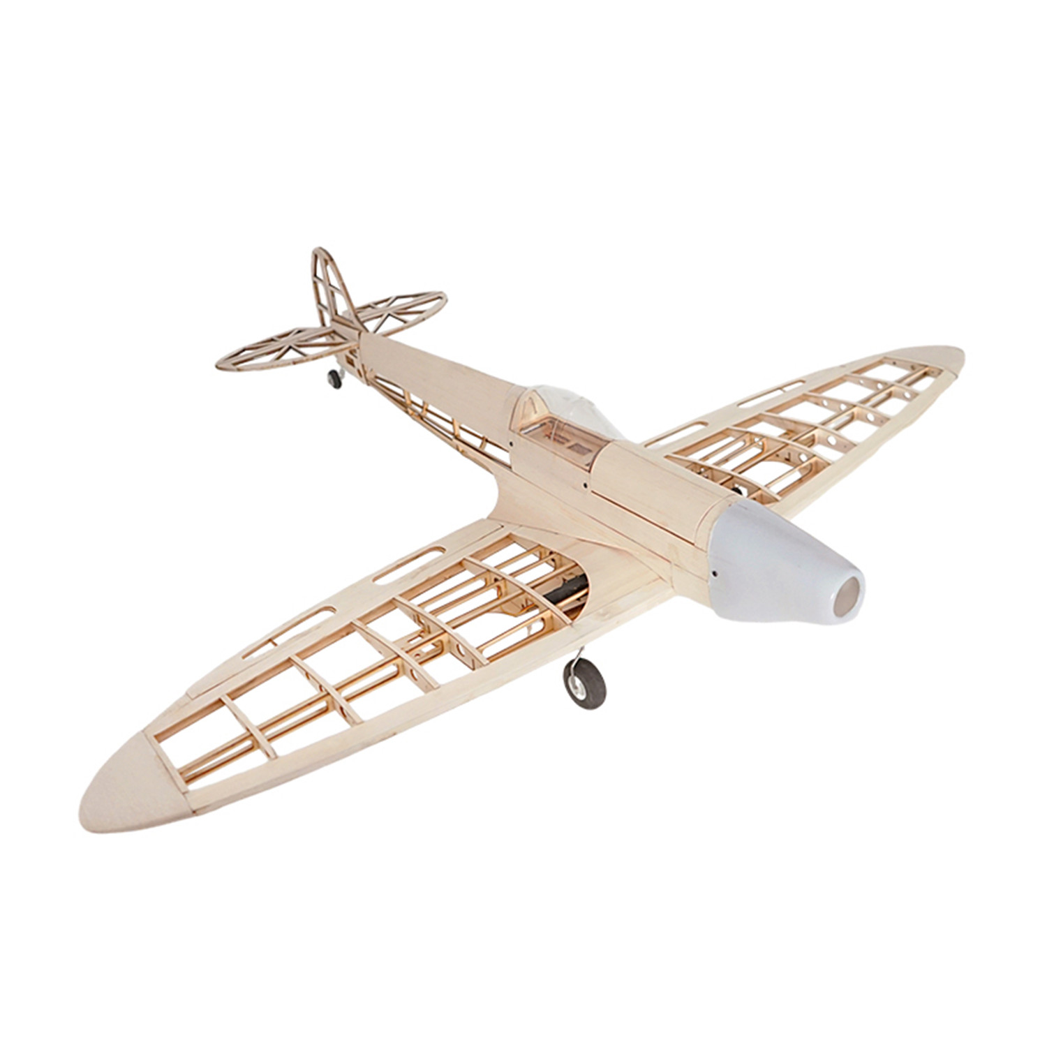 Model Kit Spitfire - RC AirPlanes Laser Cut Balsa Wood