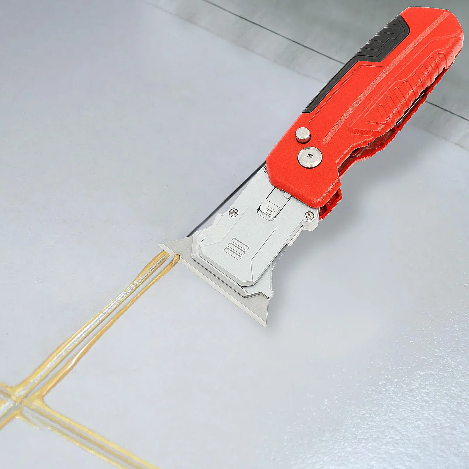 Seam Scraper Tool - Adhesive Remove Scraper Folding Shovel Glue