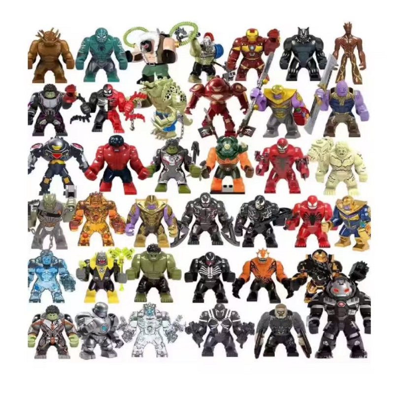 Model Kit Venom - Building blocks, Marvel superheroes, anti Hulk