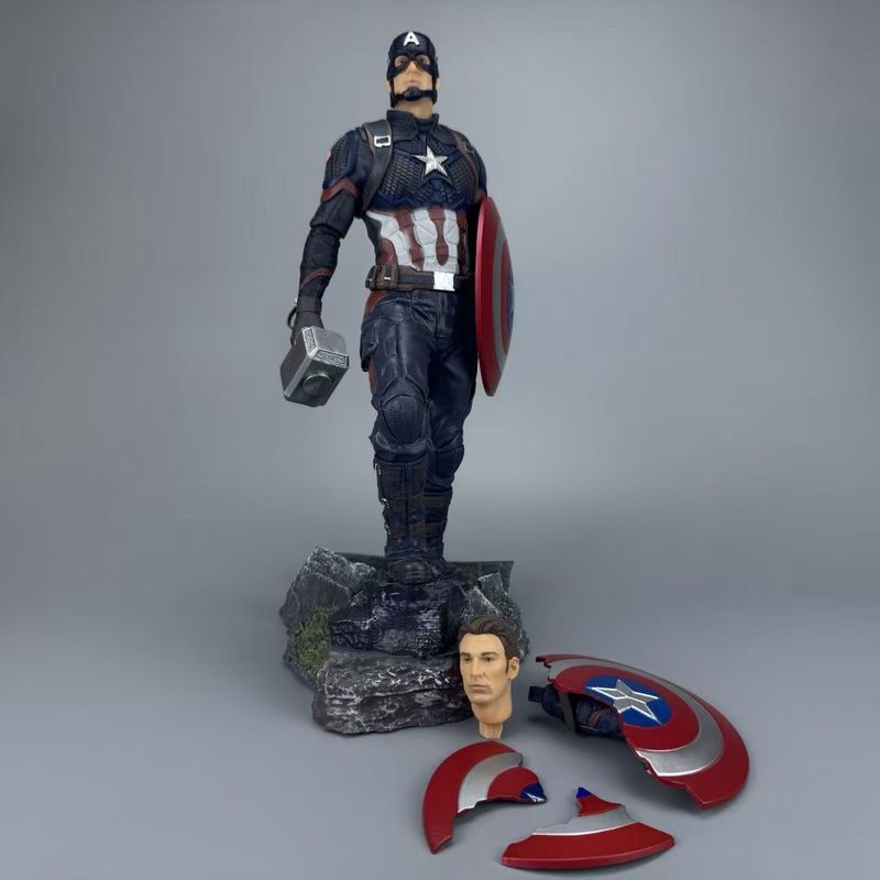 Model Kit Batman - 43cm Marvel Captain America Double Head