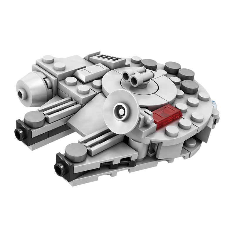 Model Kit Star Wars - 104PCS Star Plan Millennium Falcon Destroyer