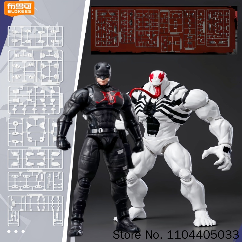 Model Kit Venom - Blokees Daredevil Anti-Venom Spider-Man Action Figure
