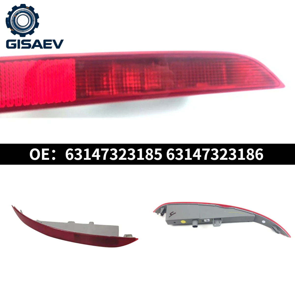 Model Kit F16 - 1PCS GISAEV OE：63147323185 63147323186 Rear Reverse