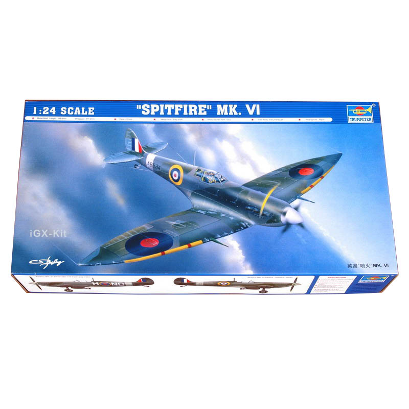 Model Kit Spitfire - Trumpeter 02413 1:24 British Spitfire MK