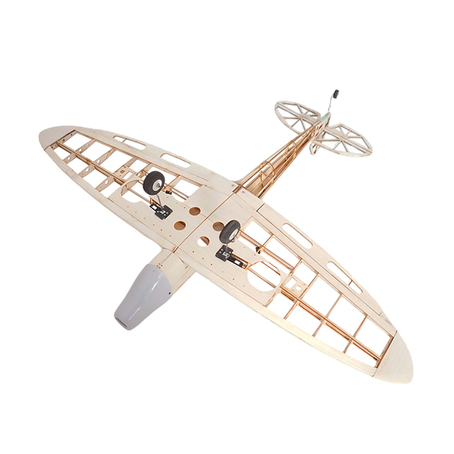 RC AirPlanes Laser Cut Balsa W - Model Kit Spitfire ulasan dan harga
