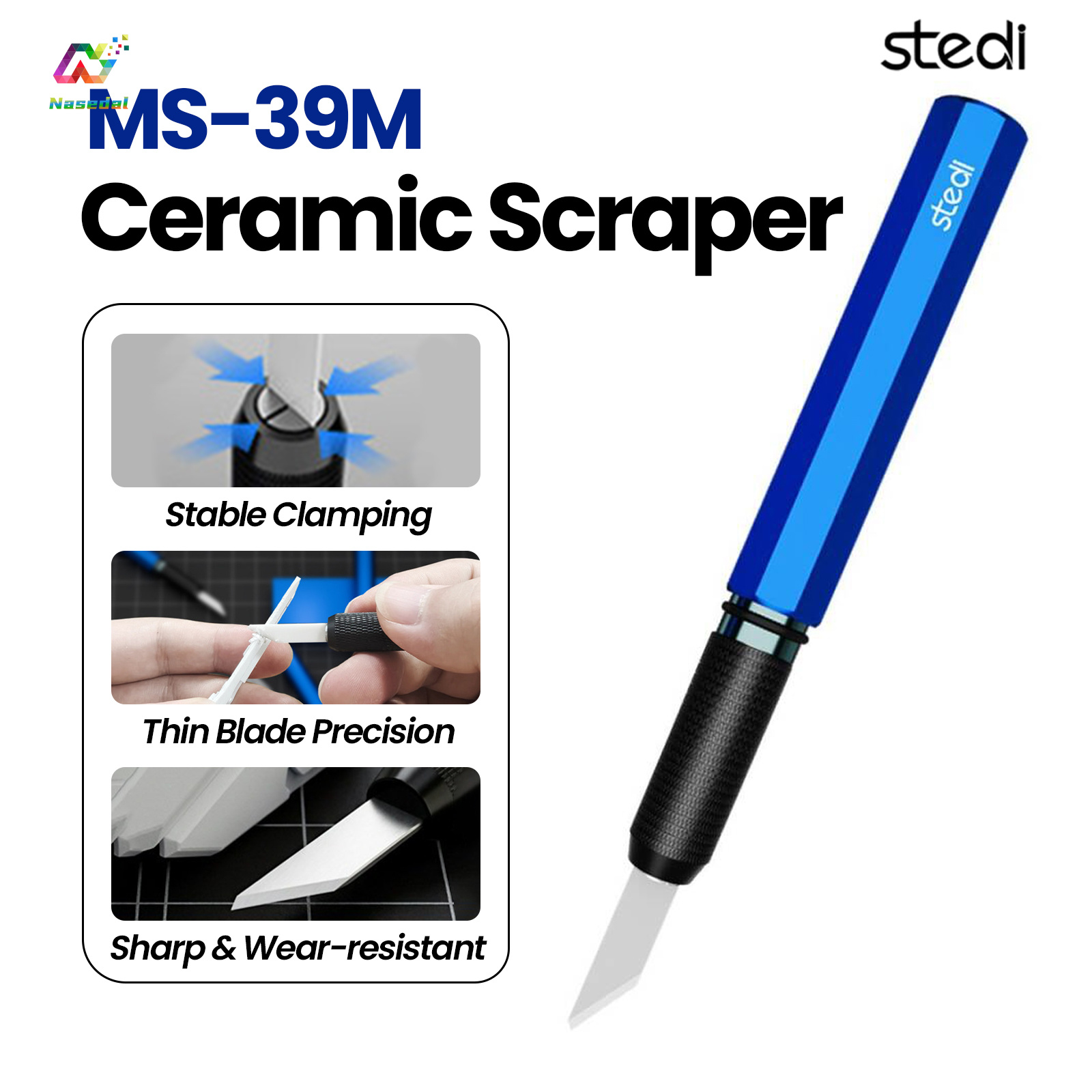 Stedi MS-39M Ceramic Scraper f - Seam Scraper Tool ulasan dan harga