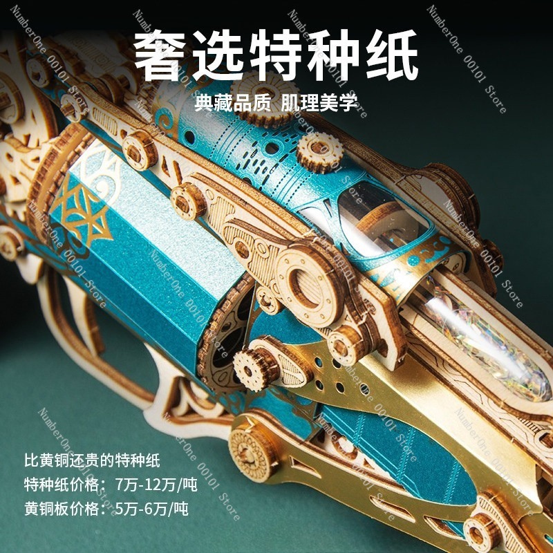 Creative Revolver Assembly Mod - Model Kit Revolver ulasan dan harga