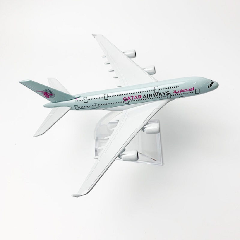16cm 1/400 Scale Qatar Airways - Model Kit Store ulasan dan harga