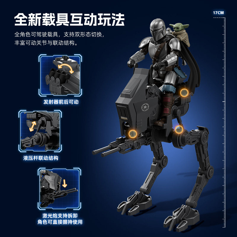100% Genuine BLOKEES Star Wars - Model Kit Star Wars ulasan dan harga