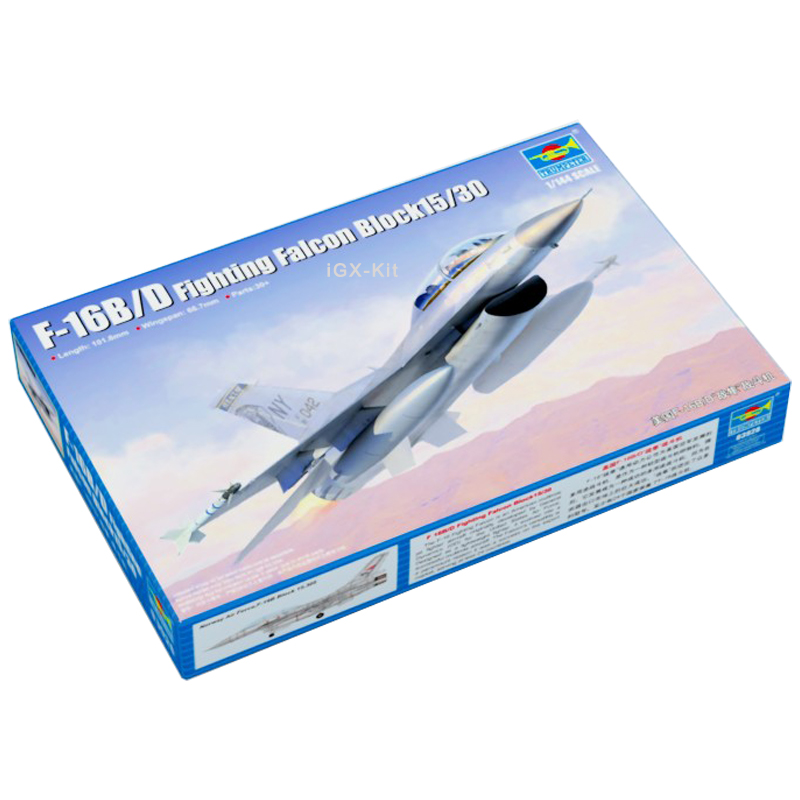 Trumpeter 03920 1/144  US F16  - Model Kit F16 ulasan dan harga