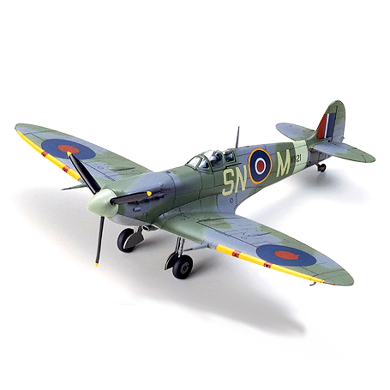 Tamiya Plastic Assembly Milita - Model Kit Spitfire ulasan dan harga
