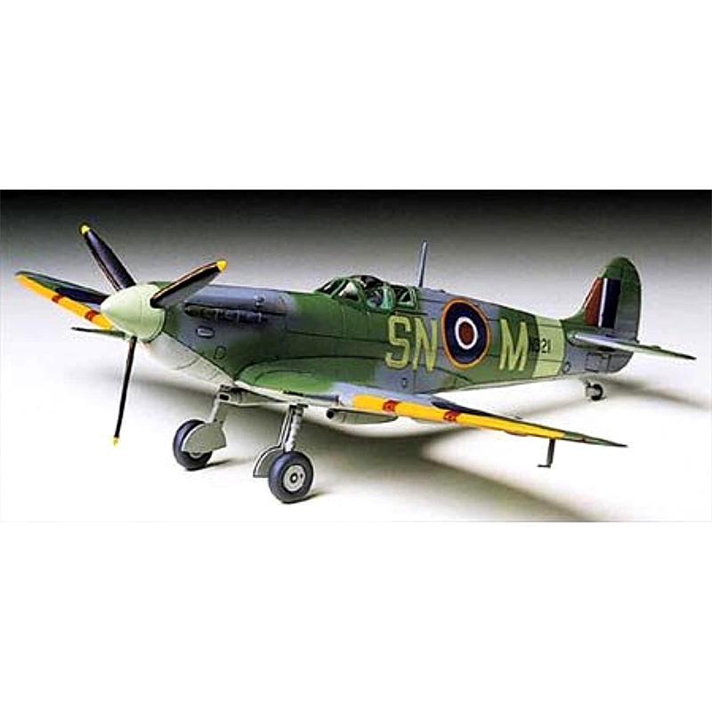 Tamiya Plastic Assembly Milita - Model Kit Spitfire ulasan dan harga