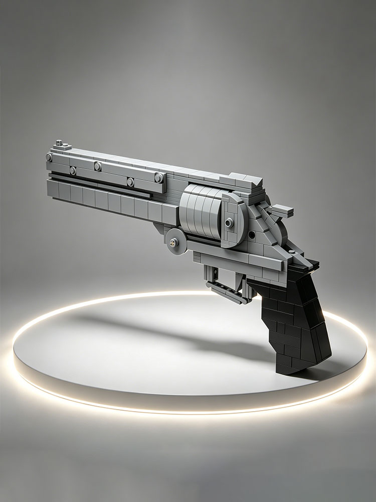 MOC New  Revolver Model Kit Cr - Model Kit Revolver ulasan dan harga