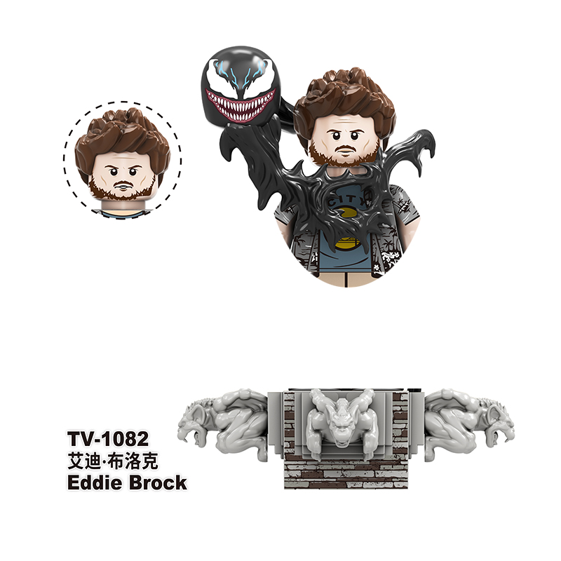 2025 NEW Bricks Eddie-Brock Ve - Model Kit Venom ulasan dan harga