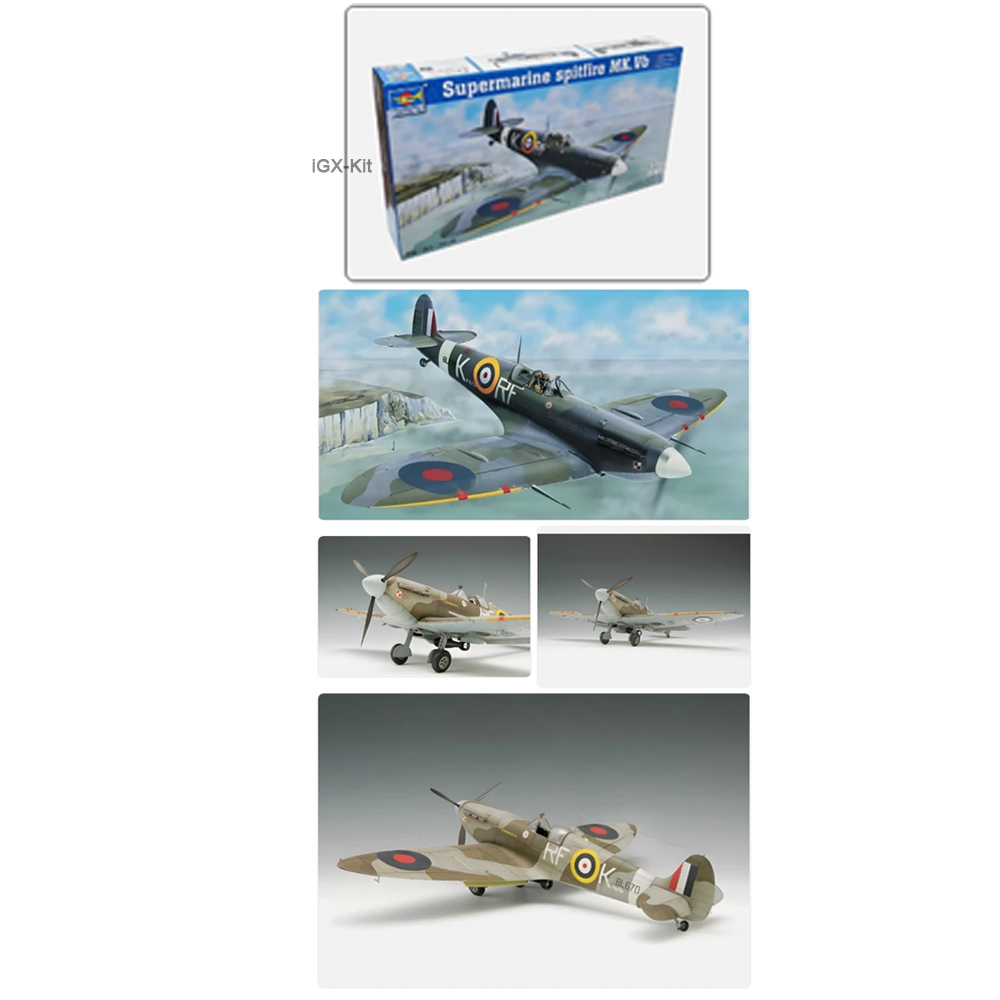 Trumpeter 02403 1:24 Scale Sup - Model Kit Spitfire ulasan dan harga