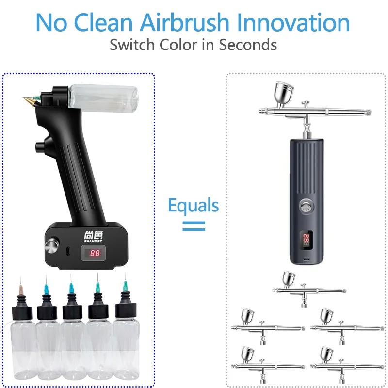 No-Clean Airbrush Kit-30PSI  R - Model Kit Quick ulasan dan harga