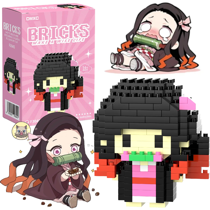 Demon Slayer Block Micro Build - Model Kit Nezha ulasan dan harga