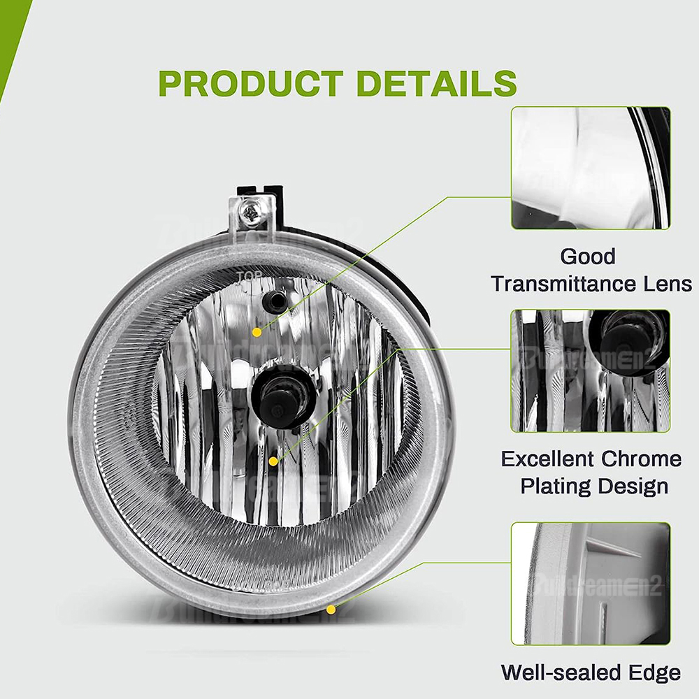 2 Pieces Car Front Fog Light A - Model Kit Land Rover ulasan dan harga