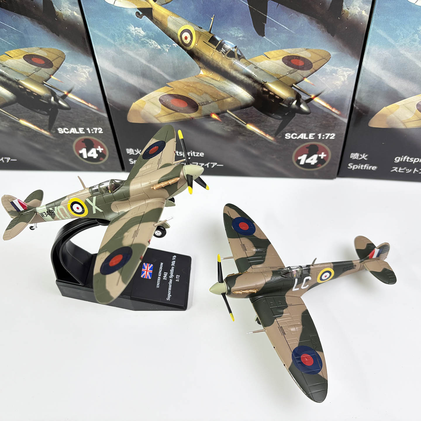 1:72 1/72 Scale WWII British S - Model Kit Spitfire ulasan dan harga