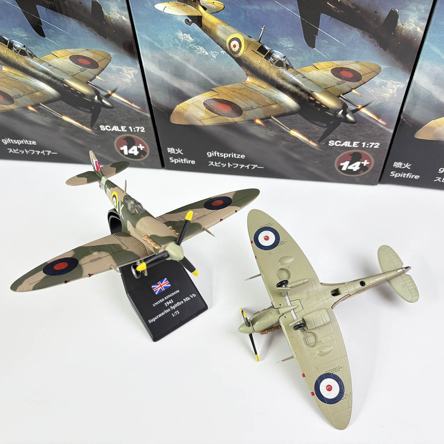 1:72 1/72 Scale WWII British S - Model Kit Spitfire ulasan dan harga