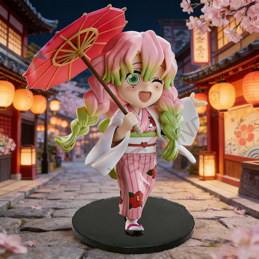 1/6pcs Demon Slayer Plum Rain  - Model Kit Nezha ulasan dan harga