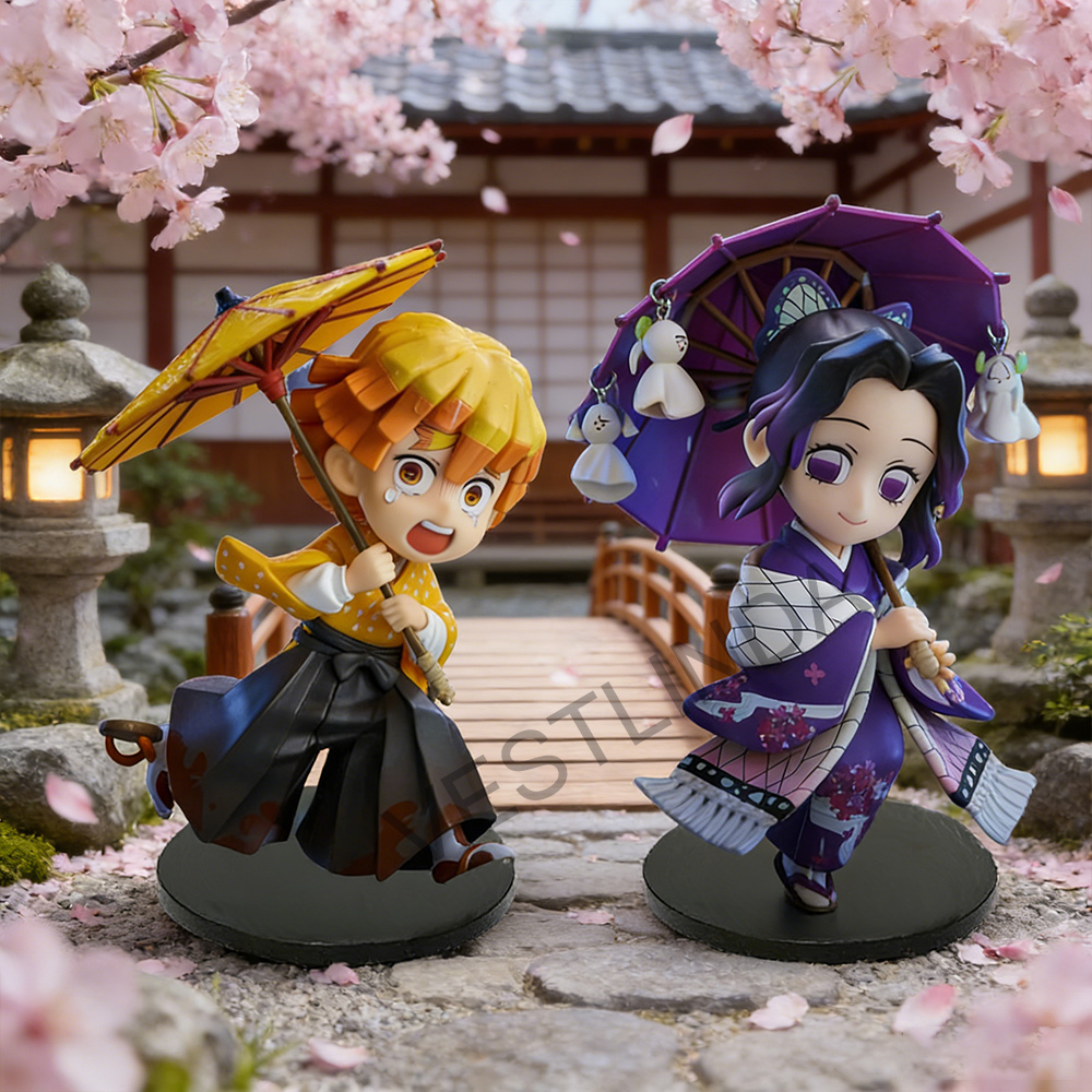 1/6pcs Demon Slayer Plum Rain  - Model Kit Nezha ulasan dan harga