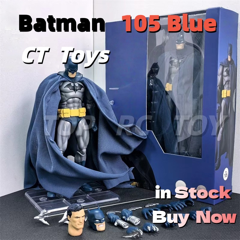 CT Toys Batman Mafex 126 Blue  - Model Kit Batman ulasan dan harga