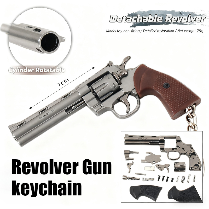 New 1:3 Scale Detachable Metal - Model Kit Revolver ulasan dan harga