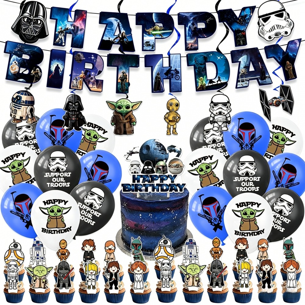 Star Wars Birthday Party Suppl - Model Kit Star Wars ulasan dan harga