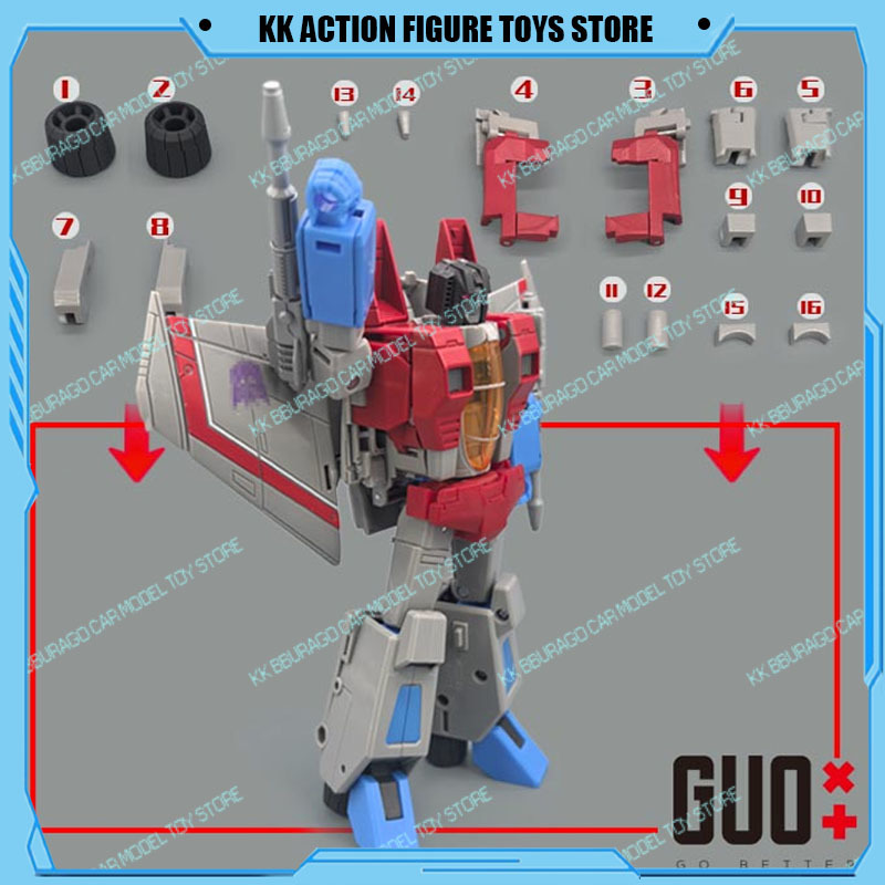 GUO Studio Transformation SS86 - Model Kit Studio ulasan dan harga