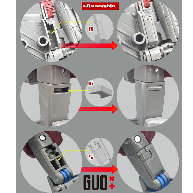 GUO Studio Transformation SS86 - Model Kit Studio ulasan dan harga
