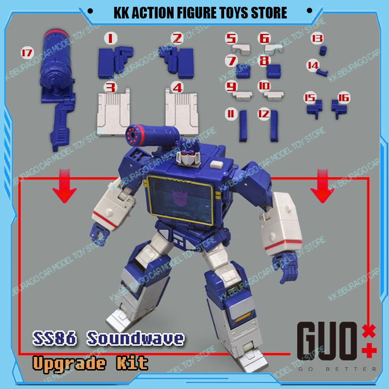 GUO Studio Transformation SS86 - Model Kit Studio ulasan dan harga