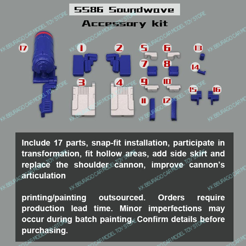 GUO Studio Transformation SS86 - Model Kit Studio ulasan dan harga