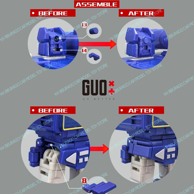 GUO Studio Transformation SS86 - Model Kit Studio ulasan dan harga