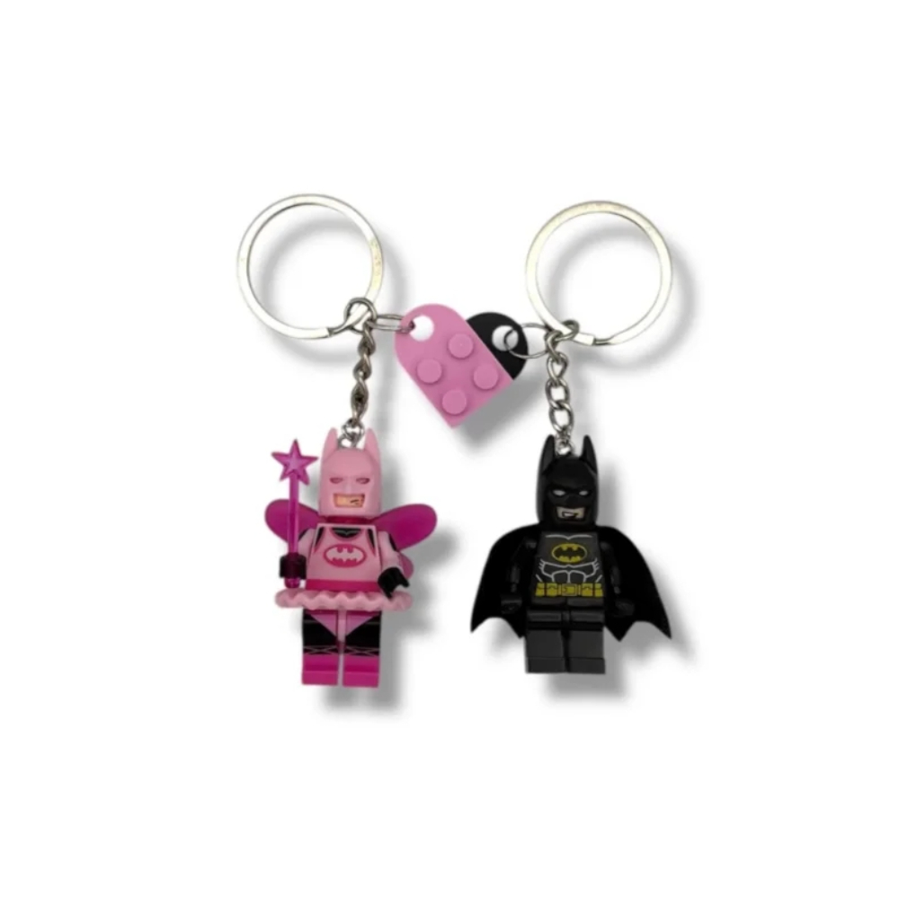 Matching Couple Keychains: Bla - Model Kit Batman ulasan dan harga