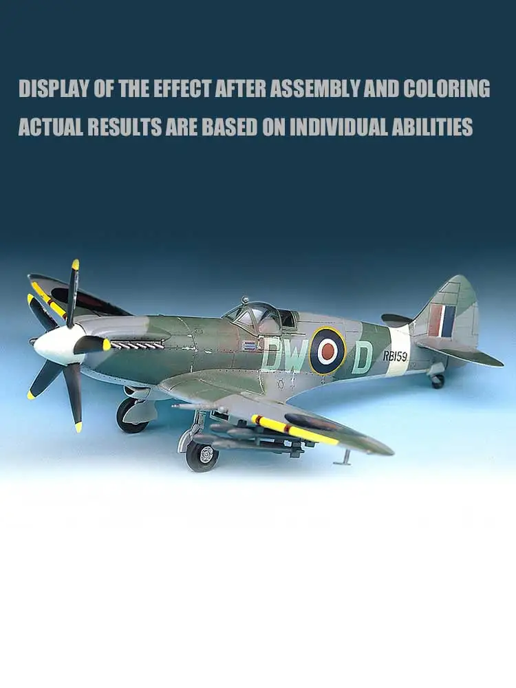 Academy assembled airplane mod - Model Kit Spitfire ulasan dan harga