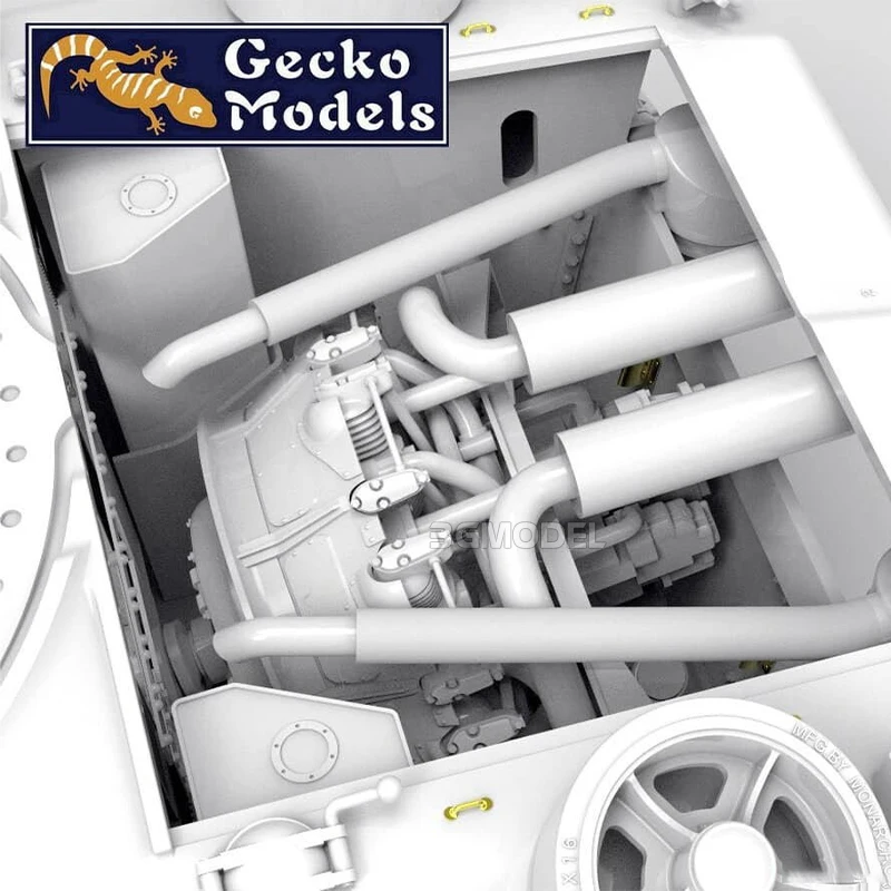 Gecko model 1/35 assembly mode - Model Kit Spitfire ulasan dan harga