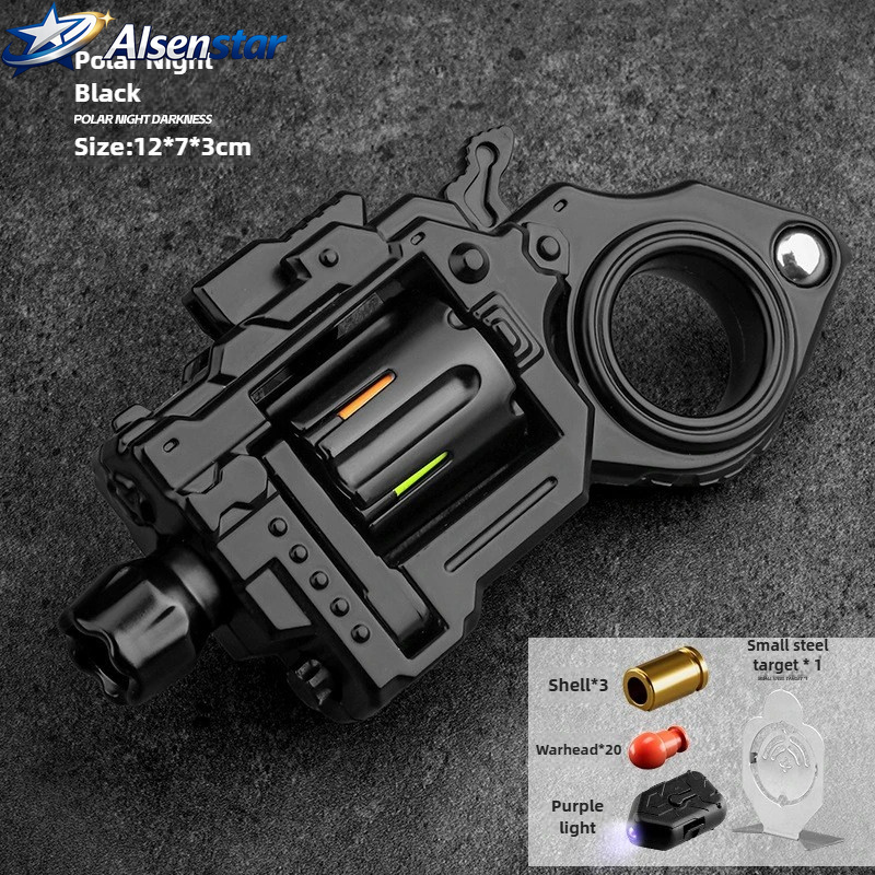 Revolver Toy Alloy EDC Fidget  - Model Kit Revolver ulasan dan harga
